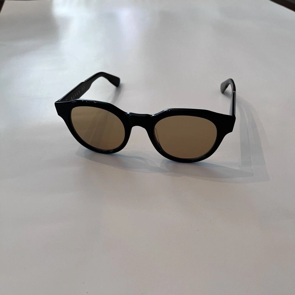 BURGA 1995 Unisex Sunglasses Black/Amber